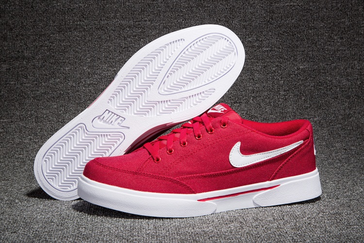 Men Nike GTS TXT Hot Red White SB Shoes
